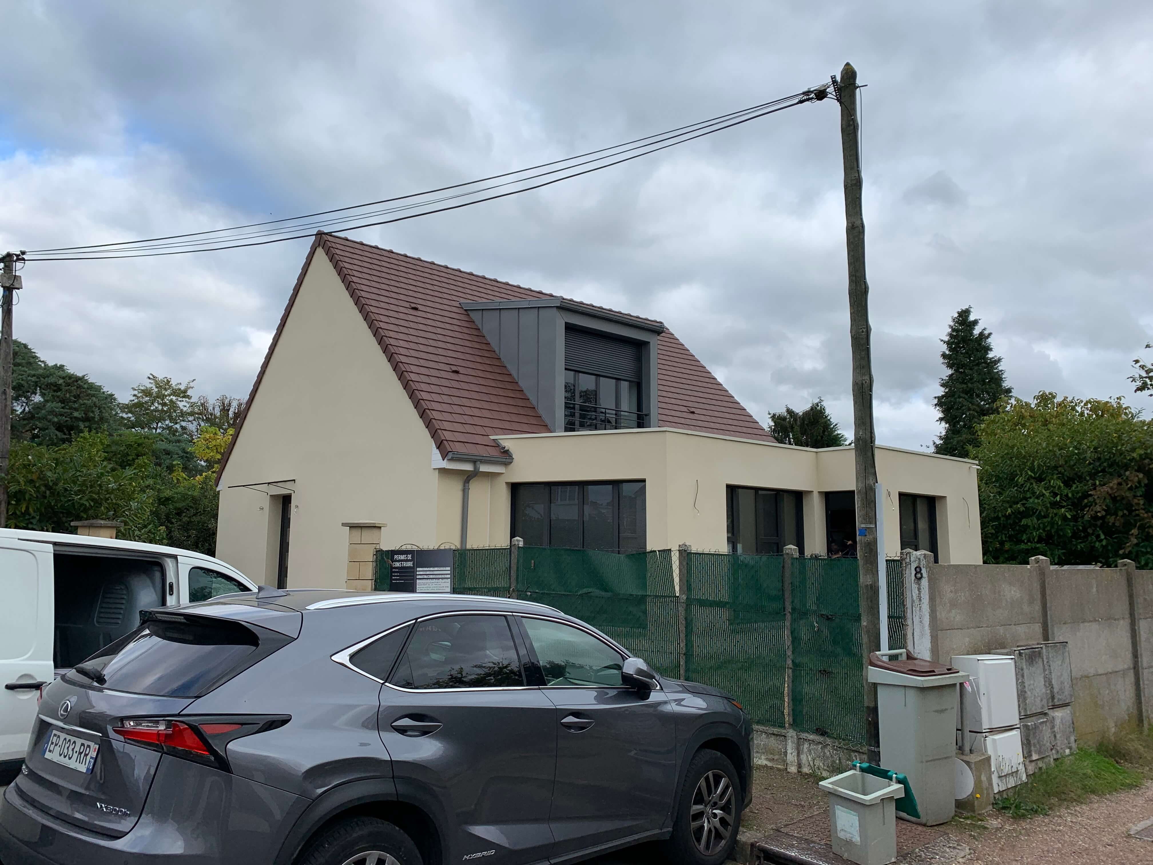 Extension d'une maison
