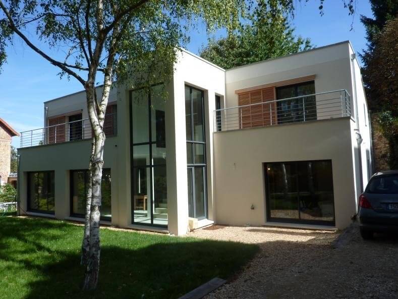 Réalisation d'une maison moderne sur mesure