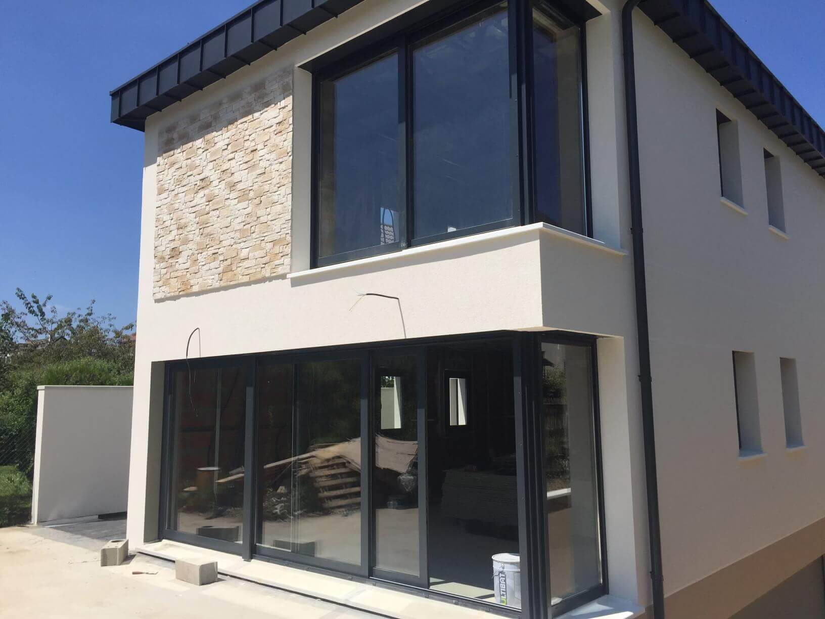 Chantier d'une villa