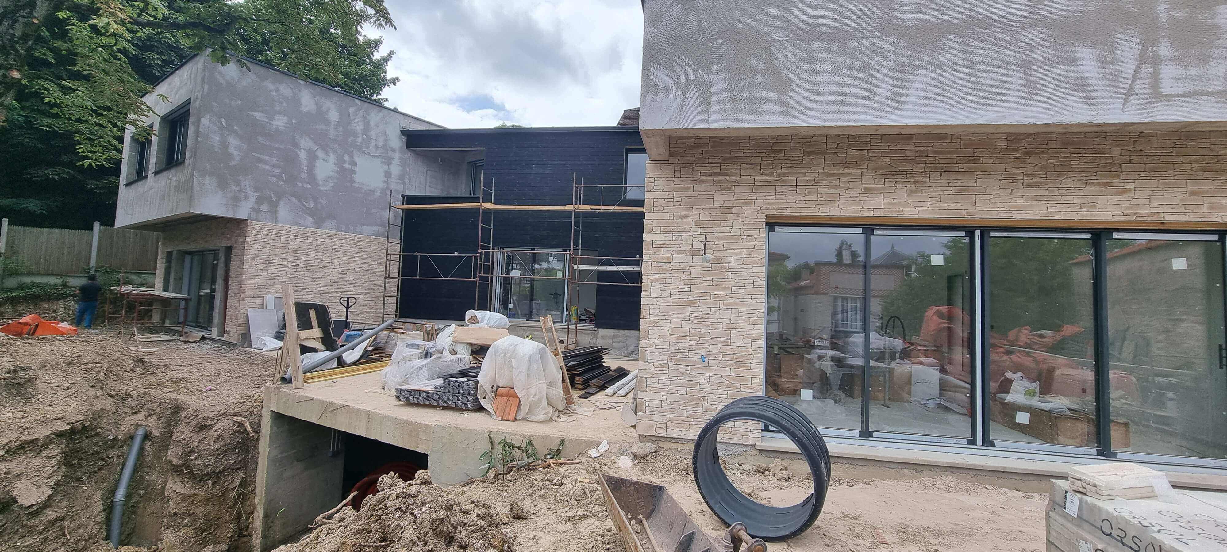 Construction de 2 maisons modernes